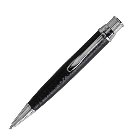 Логотрейд pекламные продукты картинка: Ballpoint pen Evidence Leather Black