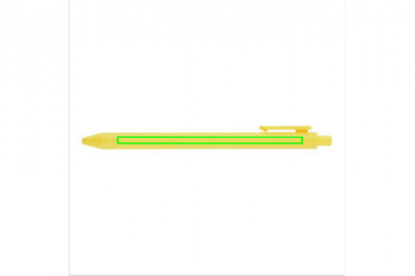 Логотрейд pекламные подарки картинка: X1 pen, yellow