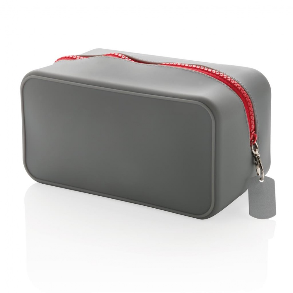 Логотрейд бизнес-подарки картинка: Ärikingitus: Leak proof silicon toiletry bag, grey