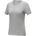 Balfour short sleeve women's organic t-shirt, Серый меланж