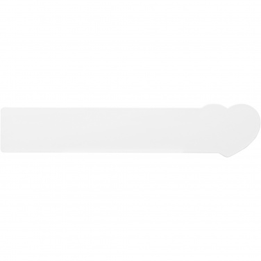 Лого трейд pекламные подарки фото: Линейка из переработанной пластмассы Tait длиной 15 см в формесердца