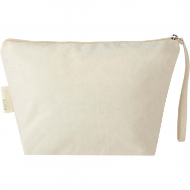 Логотрейд pекламные cувениры картинка: Orissa 180 g/m² organic large accessory pouch 3L