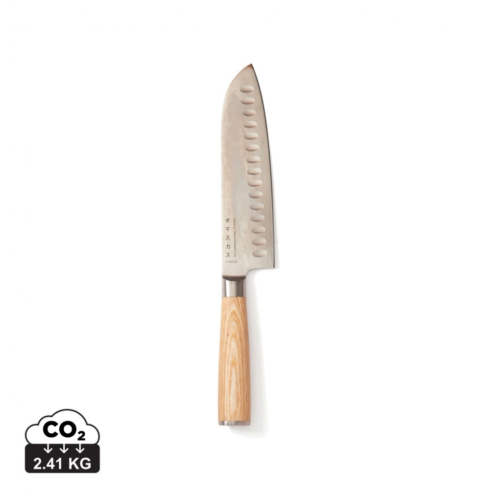 Лого трейд pекламные подарки фото: Нож VINGA Hattasan Damascus Santoku