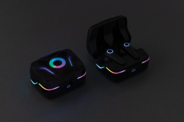 Логотрейд бизнес-подарки картинка: Игровые наушники с RGB-подсветкой и ENC