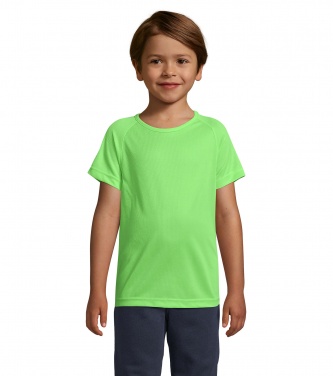 Лого трейд pекламные cувениры фото: SPORTY KIDS T-SHIRT 140g