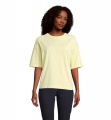 BOXY WOMEN T-SHIRT OVERSIZE, Светло-желтый