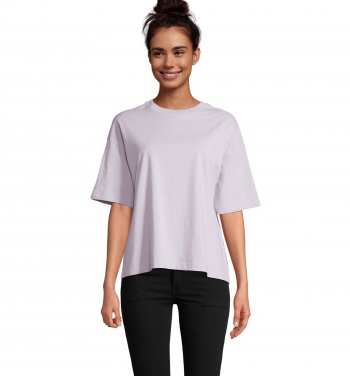 Логотрейд pекламные cувениры картинка: BOXY WOMEN T-SHIRT OVERSIZE