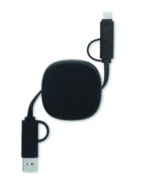 Логотрейд pекламные подарки картинка: 60W retractable charging cable