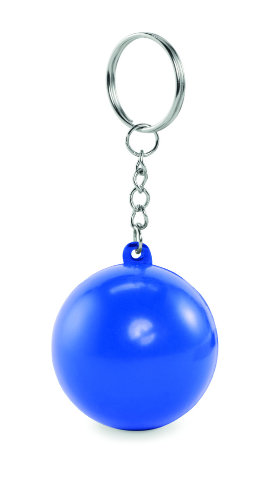 Лого трейд pекламные продукты фото: PU ball shape key ring