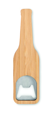 Лого трейд pекламные cувениры фото: Bamboo bottle opener