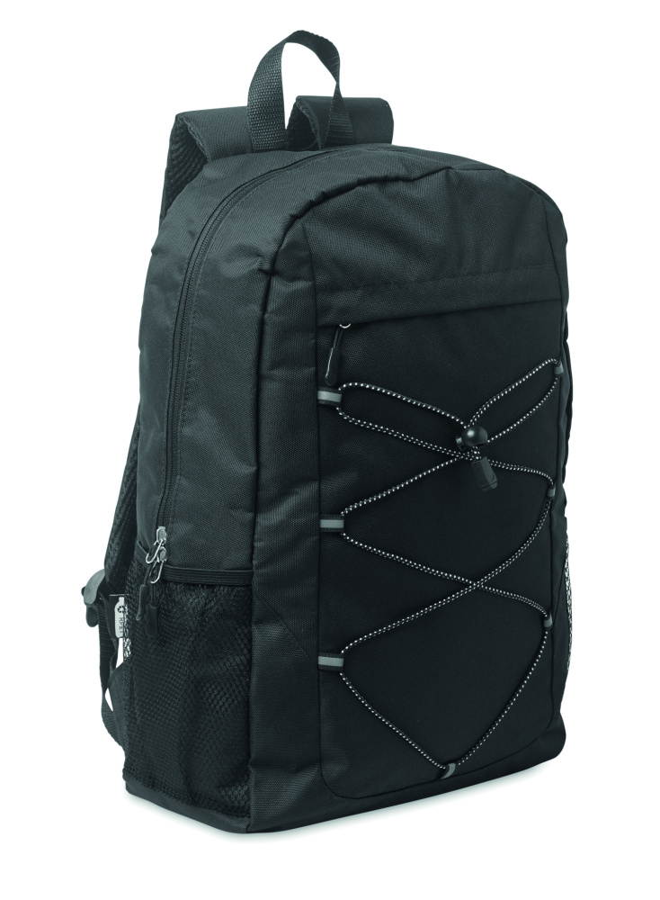 Логотрейд pекламные подарки картинка: 600D RPET polyester backpack