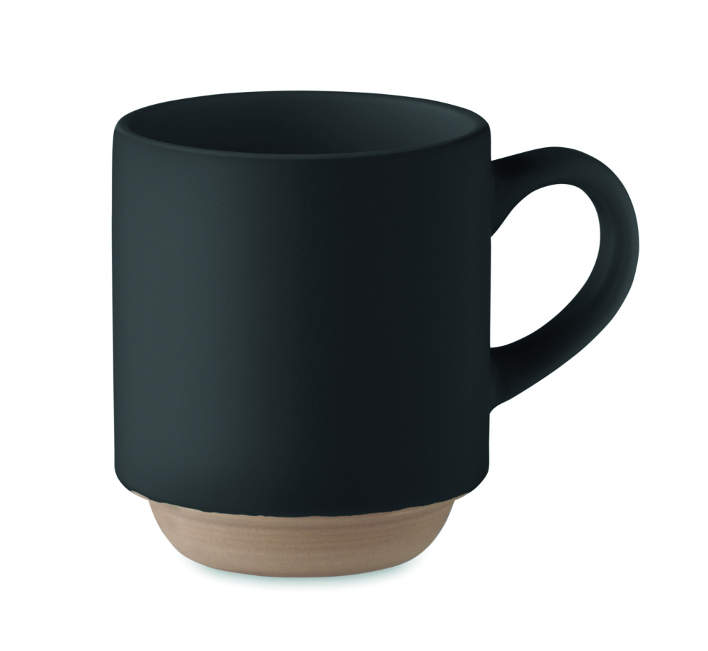 Лого трейд бизнес-подарки фото: Ceramic stackable mug 170 ml