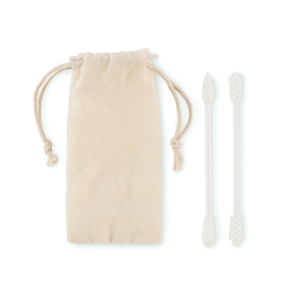 Логотрейд pекламные cувениры картинка: Reusable swabs set