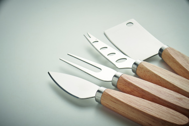 Логотрейд pекламные подарки картинка: Set of 4 cheese knives