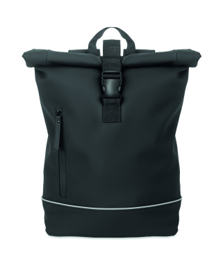 Лого трейд pекламные подарки фото: Laptop 15" roll top PU backpack