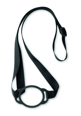 Лого трейд бизнес-подарки фото: Lanyard with cup holder 6cm