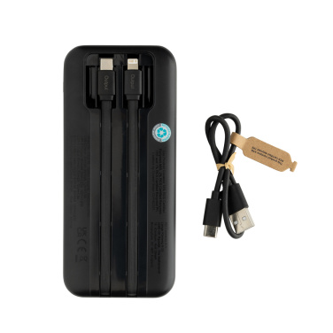 Лого трейд pекламные продукты фото: Turbopack RCS rplastic powerbank 10.000 интегрированных кабелей