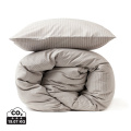Постельное белье из хлопка премиум-класса VINGA Montgomery, комплект из 4 предметов, серый