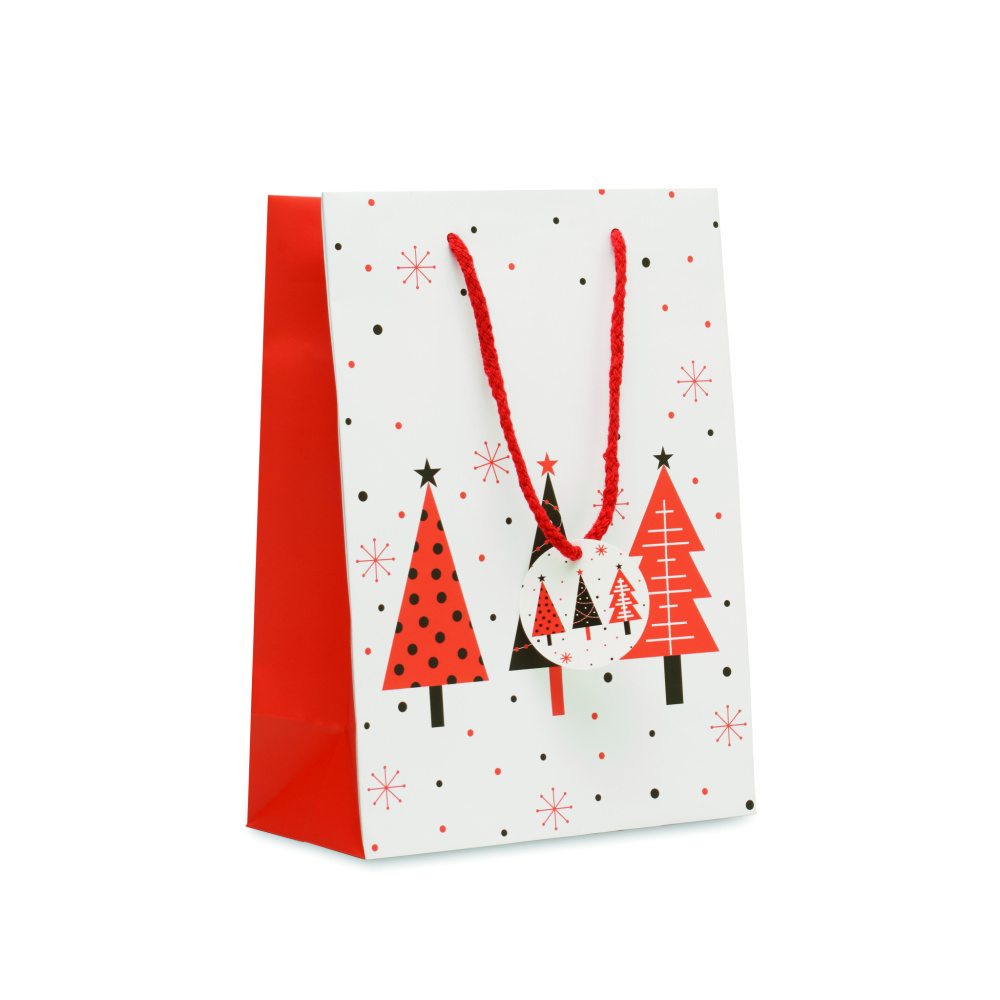 Логотрейд pекламные продукты картинка: Gift paper bag medium