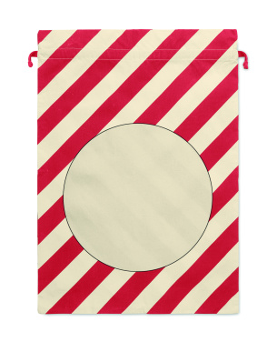 Лого трейд pекламные cувениры фото: Large Santa cotton bag