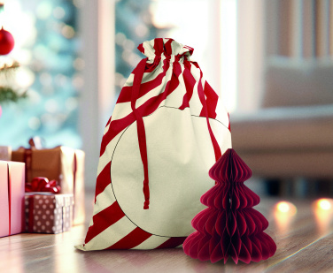 Лого трейд pекламные продукты фото: Large Santa cotton bag