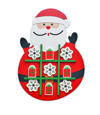 Лого трейд pекламные продукты фото: Christmas wooden tic tac toe