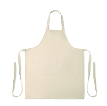 Лого трейд pекламные подарки фото: Organic cotton apron 240 gr/m²