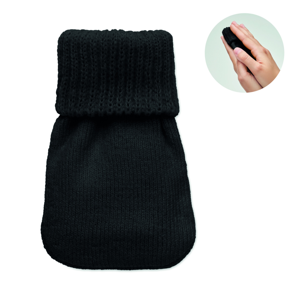 Лого трейд pекламные продукты фото: Hand warmer knitted polyester