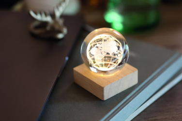 Логотрейд pекламные продукты картинка: LED globe glass ball