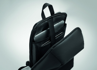 Лого трейд pекламные подарки фото: 600D RPET backpack trolley