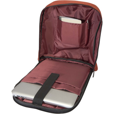 Лого трейд pекламные продукты фото: Рюкзак Luma для ноутбука с диагональю экрана 15 дюймов с защитой от кражи объемом 10 л из материала, переработанного по стандарту GRS