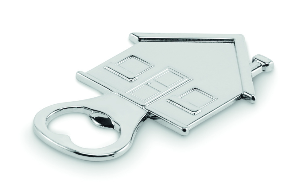 Логотрейд pекламные продукты картинка: House shape bottle opener