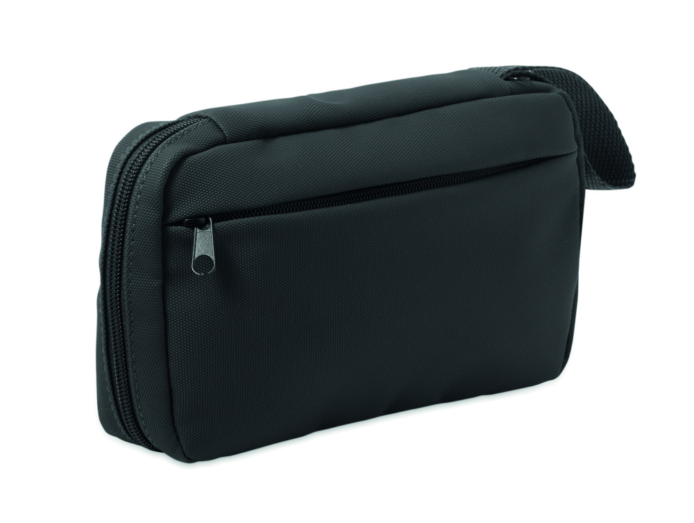 Логотрейд бизнес-подарки картинка: Toiletry bag 600D RPET