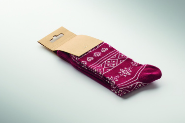 Лого трейд pекламные подарки фото: Pair of Christmas socks L