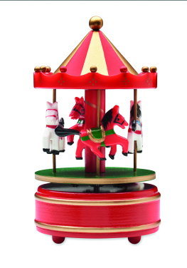 Лого трейд pекламные подарки фото: Mini carousel music box