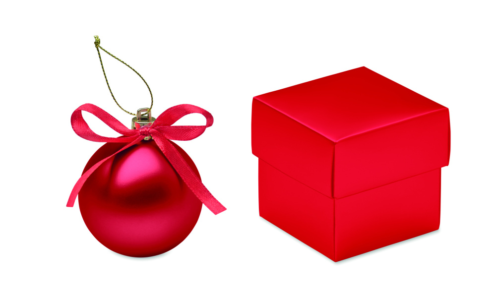Лого трейд pекламные продукты фото: Christmas bauble gift box