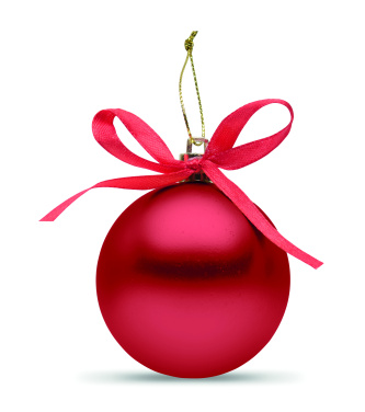 Логотрейд pекламные cувениры картинка: Christmas bauble gift box