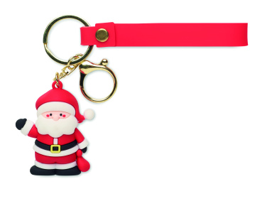 Лого трейд pекламные подарки фото: Santa keyring bag charm