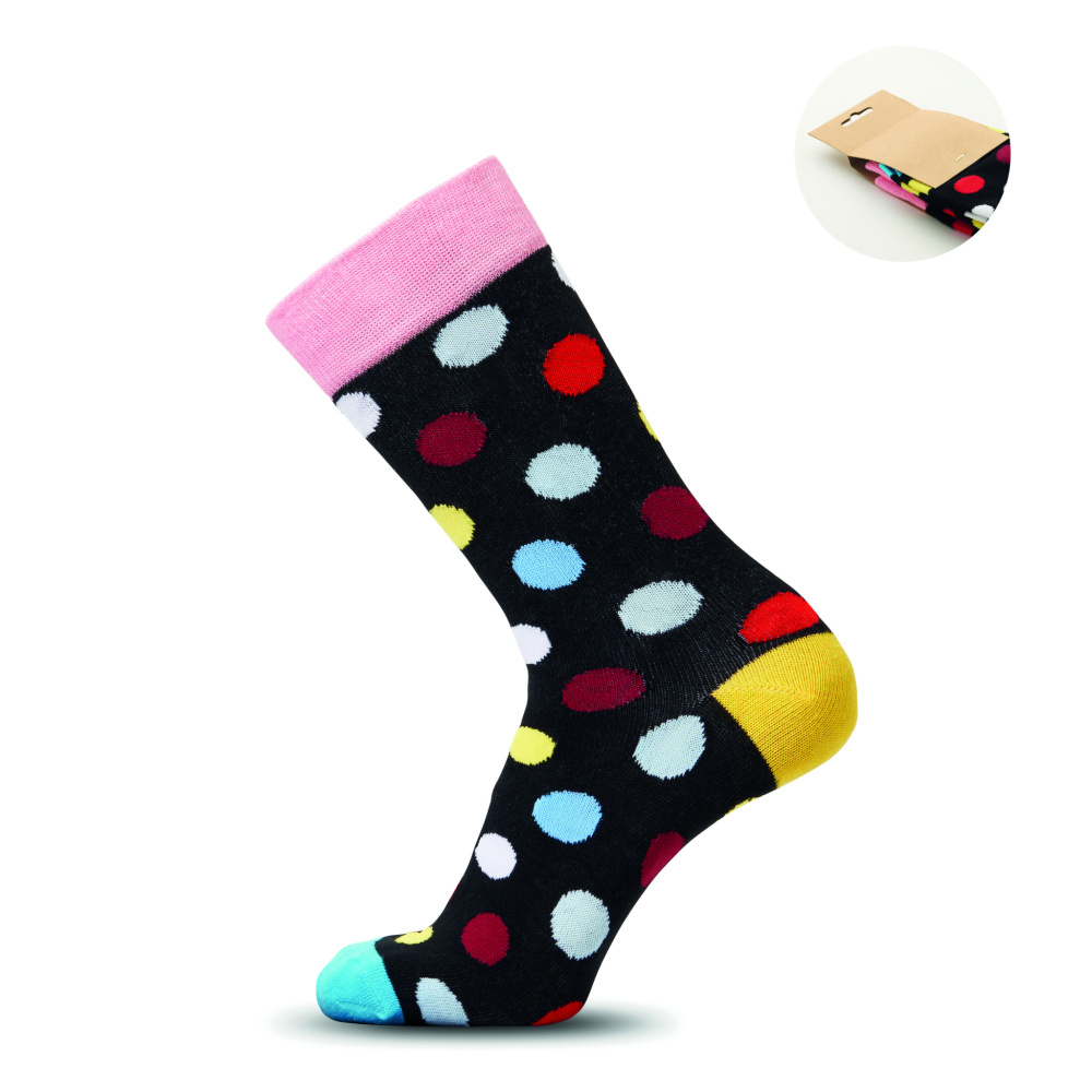 Логотрейд pекламные cувениры картинка: Funny patterned socks