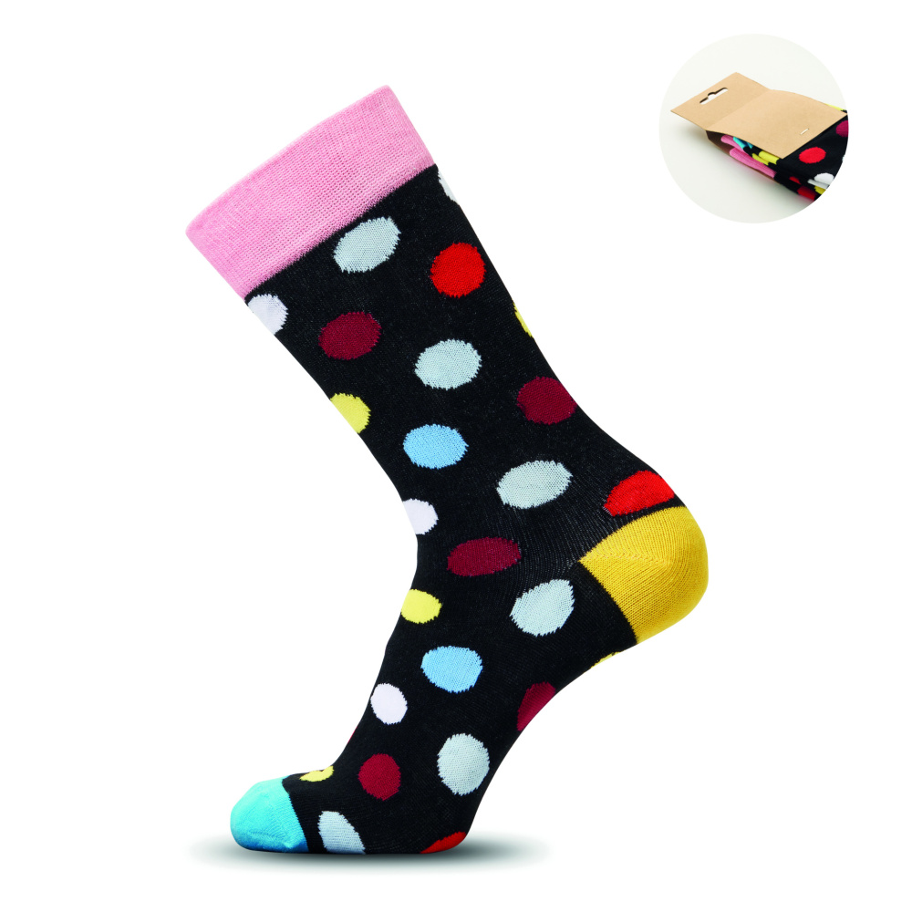 Логотрейд pекламные продукты картинка: Funny patterned socks