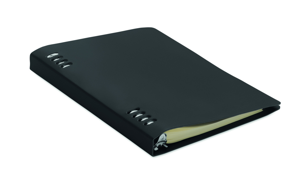 Логотрейд pекламные подарки картинка: A5 refillable PU notebook