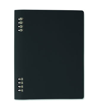 Логотрейд pекламные cувениры картинка: A5 refillable PU notebook