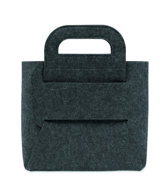 Логотрейд pекламные продукты картинка: Foldable RPET felt basket