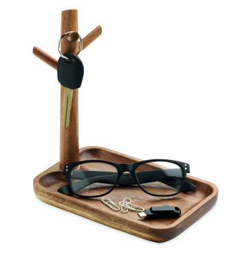 Лого трейд pекламные продукты фото: Acacia wood key tray holder