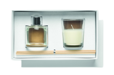 Логотрейд бизнес-подарки картинка: Vanilla diffuser & candle set