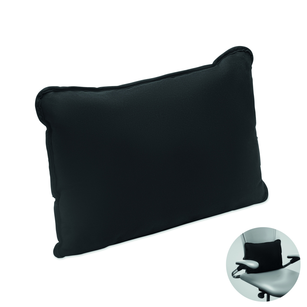 Лого трейд pекламные подарки фото: Suede fabric cushion