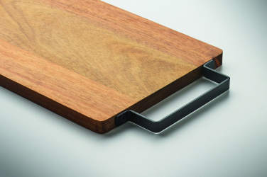 Логотрейд pекламные подарки картинка: Acacia board with steel handle
