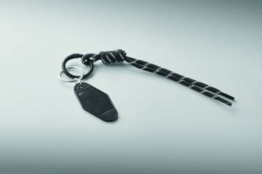 Логотрейд pекламные продукты картинка: Braided rope with tag keyring