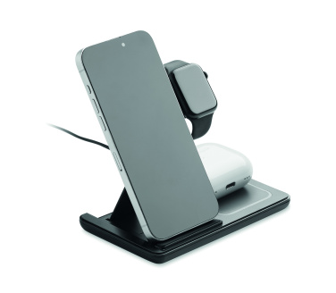 Лого трейд pекламные продукты фото: Foldable 3-in-1 charger 15W