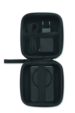 Логотрейд pекламные подарки картинка: Magnetic power bank set 5000mAh